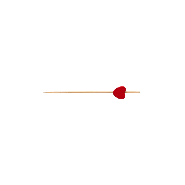 Karat Earth 3.5'' Bamboo Pick, Red - 5,000 pcs - Image 5
