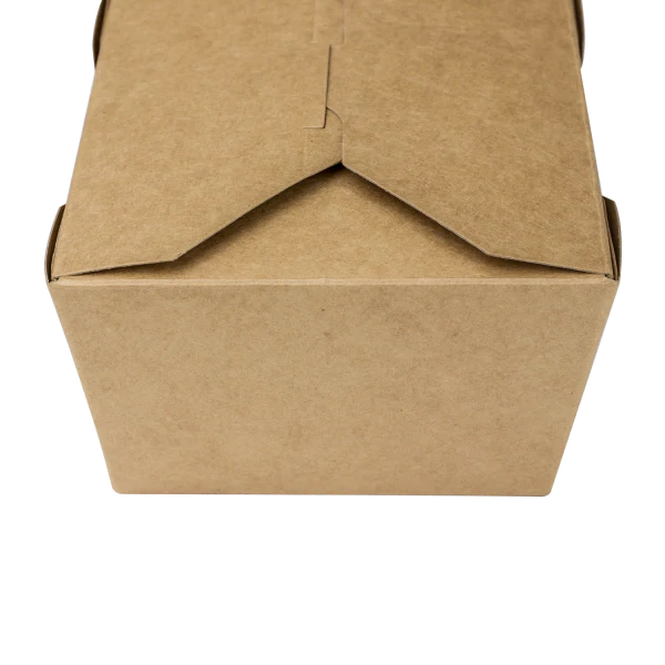 [450 ct] Paper Take-Out Boxes | #1 | 30 oz | Kraft - Image 10