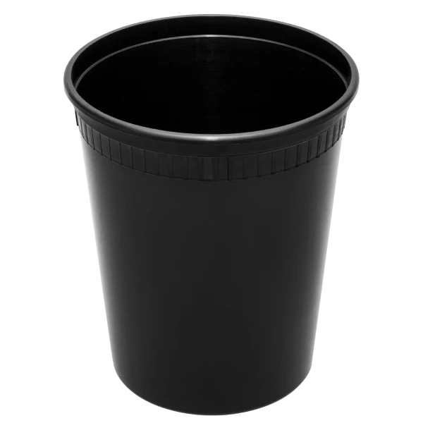[240 sets] 32 oz Deli Containers with Lids | Injection Molded PP | Black - Image 7