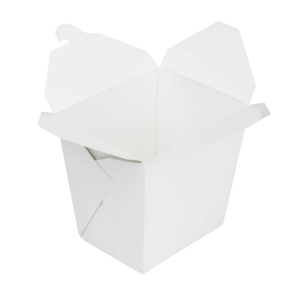 [450 ct] 32 oz Paper Take-Out Boxes, White - Image 5