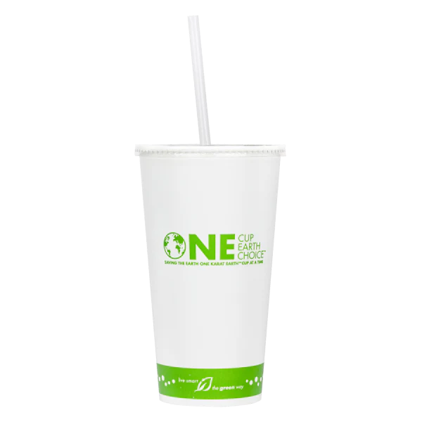 Karat Earth 32oz Eco-Friendly Paper Cold Cups (104.5mm), Generic Print - 600 pcs - Image 11