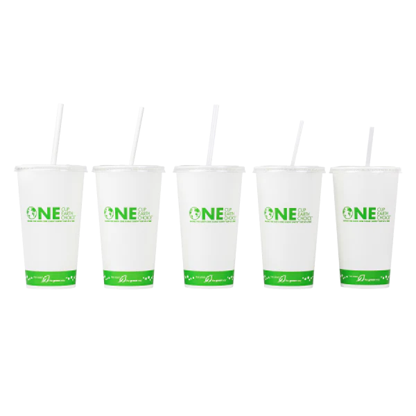 Karat Earth 32oz Eco-Friendly Paper Cold Cups (104.5mm), Generic Print - 600 pcs - Image 12