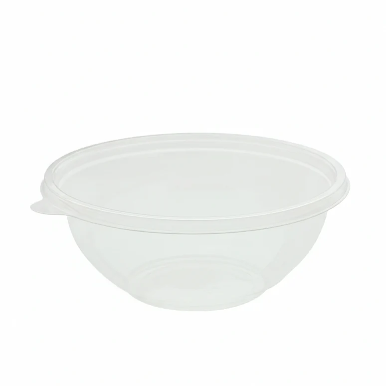 [300 ct] 32 oz Disposable Salad Bowls | 185 mm | PET - Image 2