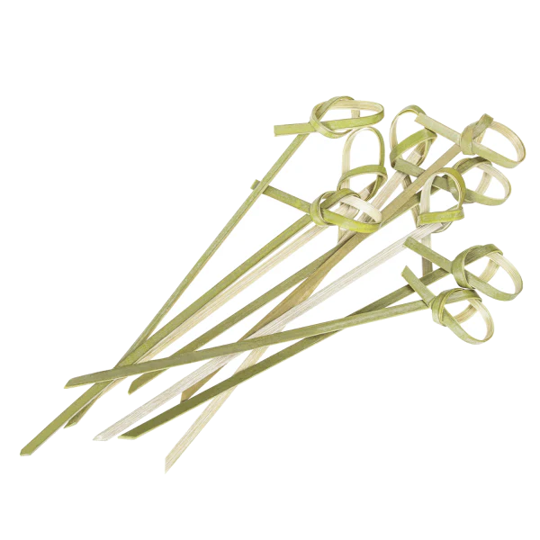 Karat Earth 4" Bamboo Knot Skewer - 5,000 pcs - Image 2