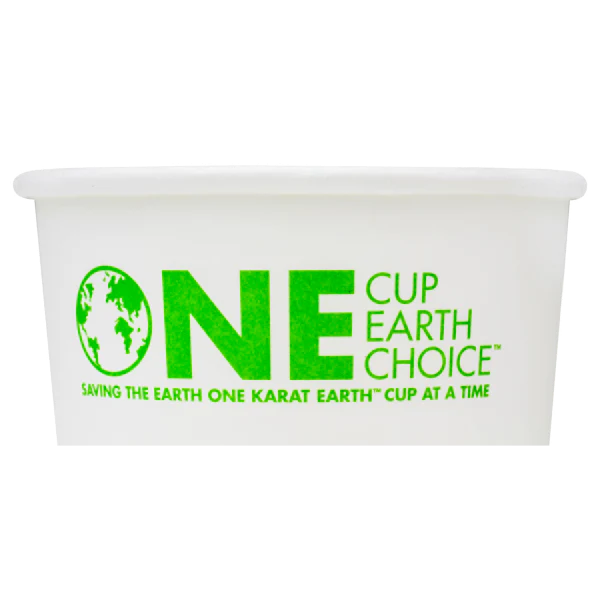 Karat Earth 4oz Eco-friendly Paper Food Containers (75.3mm), Generic Print - 1,000 pcs - Image 6