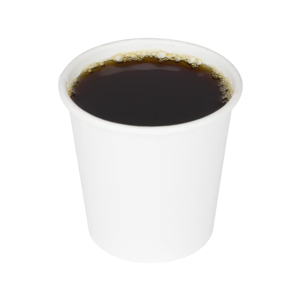[1,000 ct] 4 oz Paper Coffee Cups | White | 62 mm - Image 2