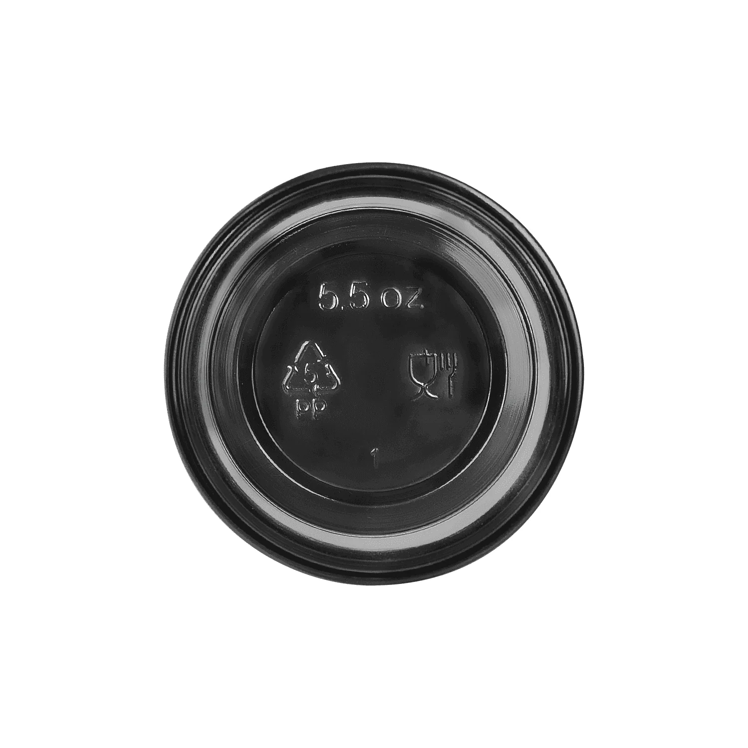 [2,500 ct] 5.5 oz PP Plastic Portion Cups, Black - Image 6