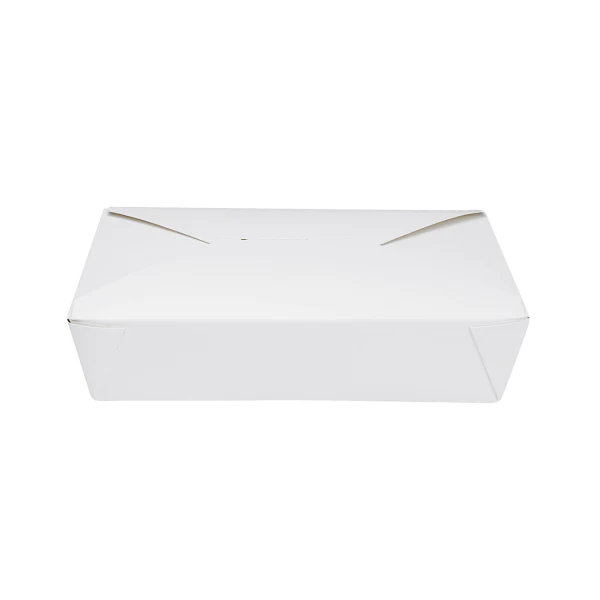[200 ct] Paper Take-Out Boxes | #2 | 54 oz | White - Image 6