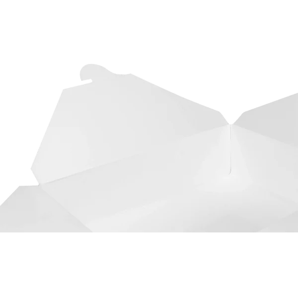 [200 ct] Paper Take-Out Boxes | #2 | 54 oz | White - Image 9