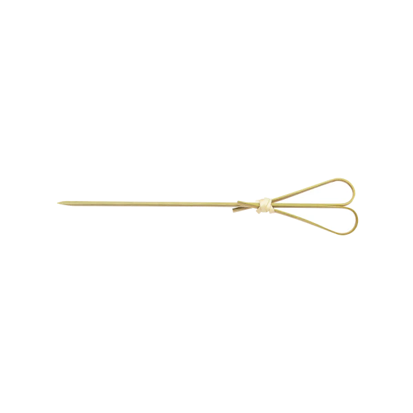 Karat Earth 6" Bamboo Heart Looped Skewer - 5,000 pcs - Image 6