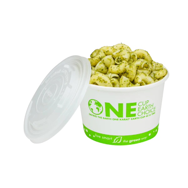 Karat Earth 16oz Eco-Friendly Paper Food Containers (114.6mm), Generic Print - 500 pcs - Image 11