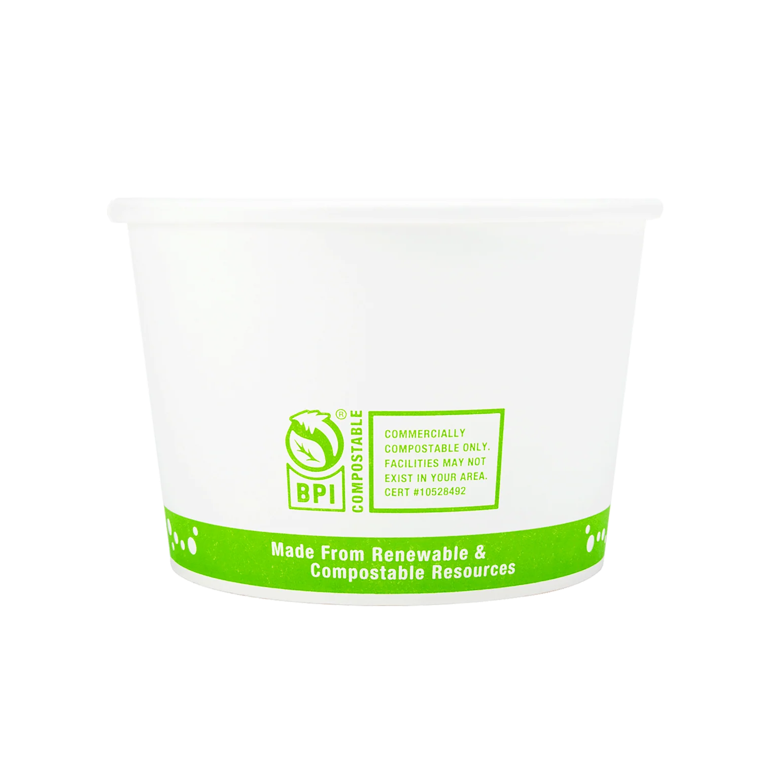 Karat Earth 16oz Eco-Friendly Paper Food Containers (114.6mm), Generic Print - 500 pcs - Image 5