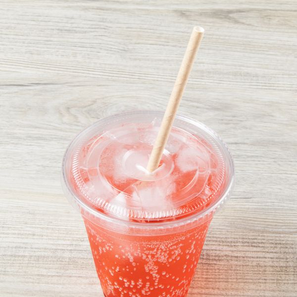 Karat Earth 7.75" Paper Jumbo Straw Paper Wrapped, Kraft - 2,000 pcs - Image 3