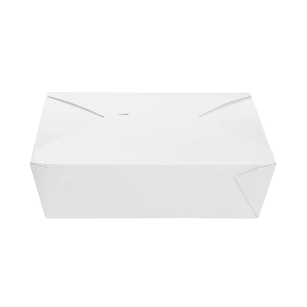 [200 ct] Paper Take-Out Boxes | #3 | 76 oz | White - Image 4