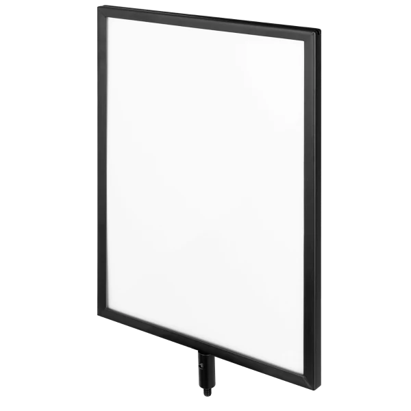 [Black] 8.5" x 12.5" Guidance Stanchion Sign Holder - Image 6