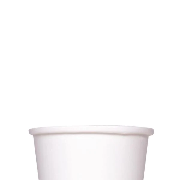 [1,000 ct] 8 oz Gourmet Paper Food Container | White | 96 mm - Image 4