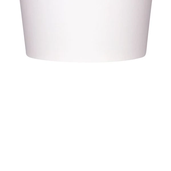 [1,000 ct] 8 oz Gourmet Paper Food Container | White | 96 mm - Image 6
