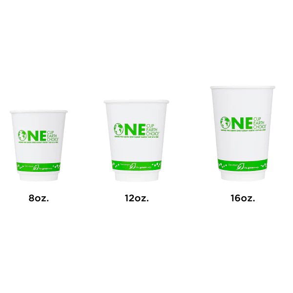 Karat Earth 8oz Eco-Friendly Insulated Paper Hot Cups (80mm), Generic Print - 500 pcs - Image 10