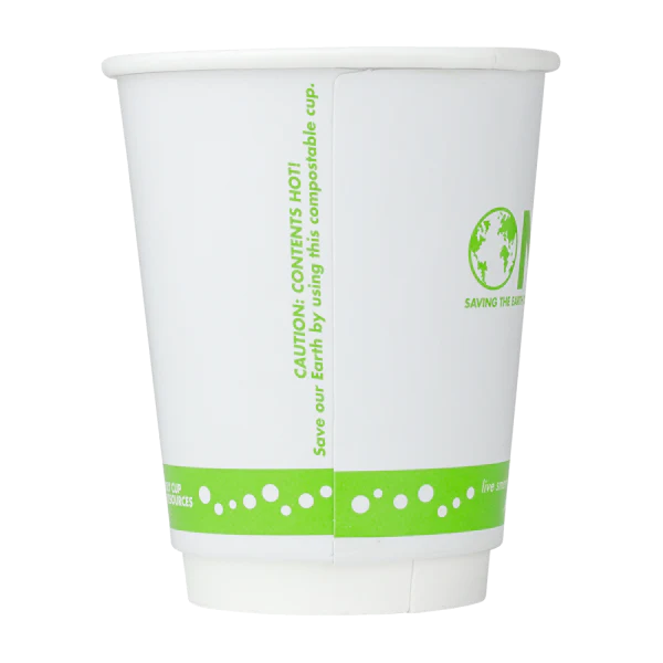 Karat Earth 8oz Eco-Friendly Insulated Paper Hot Cups (80mm), Generic Print - 500 pcs - Image 7