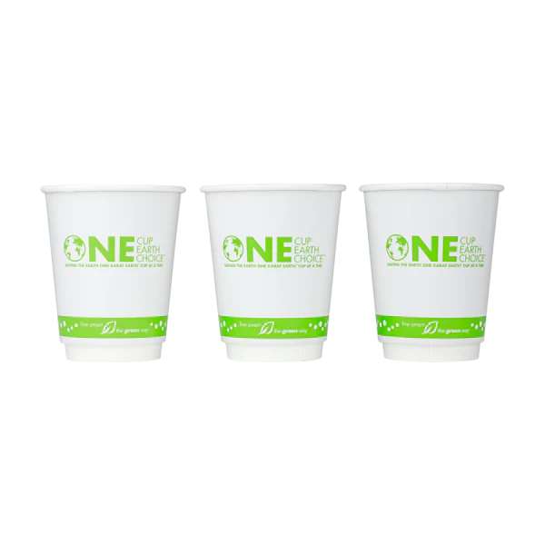 Karat Earth 8oz Eco-Friendly Insulated Paper Hot Cups (80mm), Generic Print - 500 pcs - Image 9