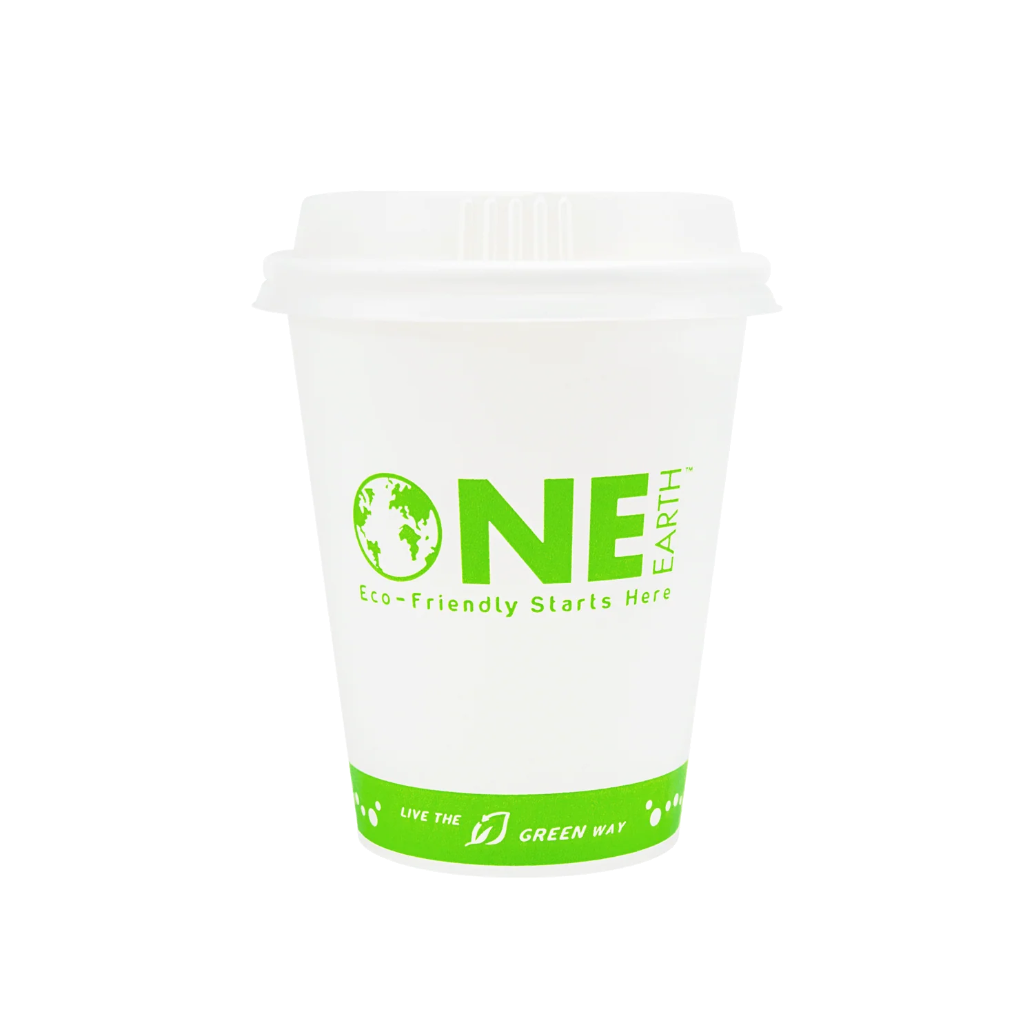Karat Earth 8oz Eco-Friendly Paper Hot Cups (80mm) - Generic Print - 1,000 pcs - Image 10