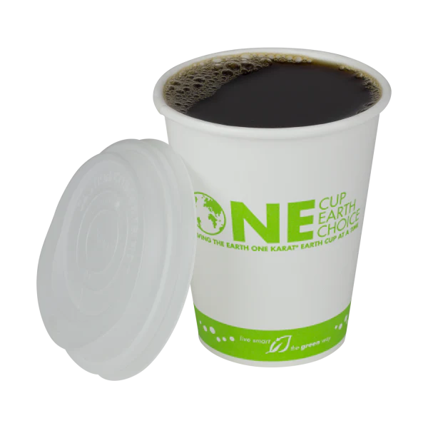 Karat Earth 8oz Eco-Friendly Paper Hot Cups (80mm) - Generic Print - 1,000 pcs - Image 12