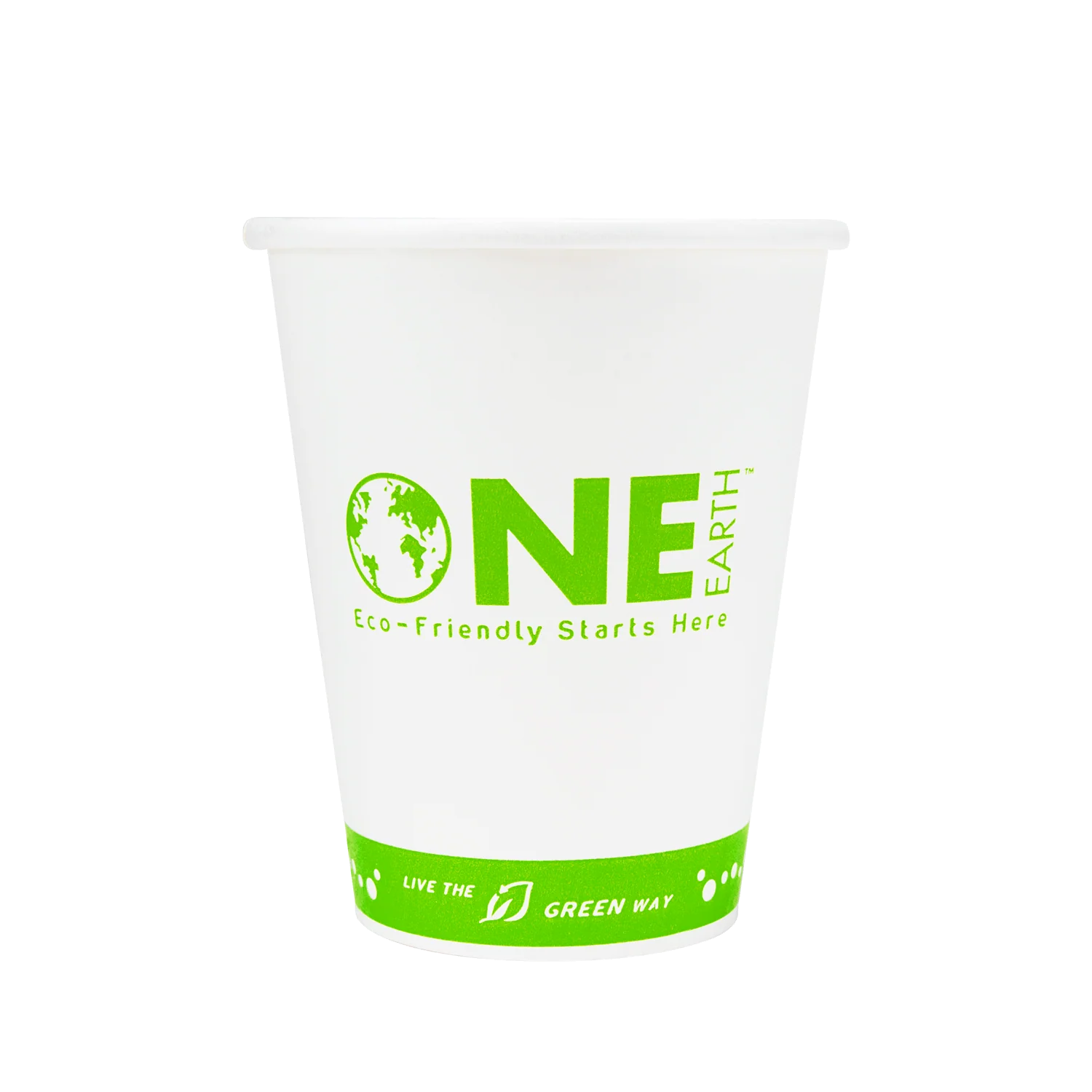 Karat Earth 8oz Eco-Friendly Paper Hot Cups (80mm) - Generic Print - 1,000 pcs - Image 4
