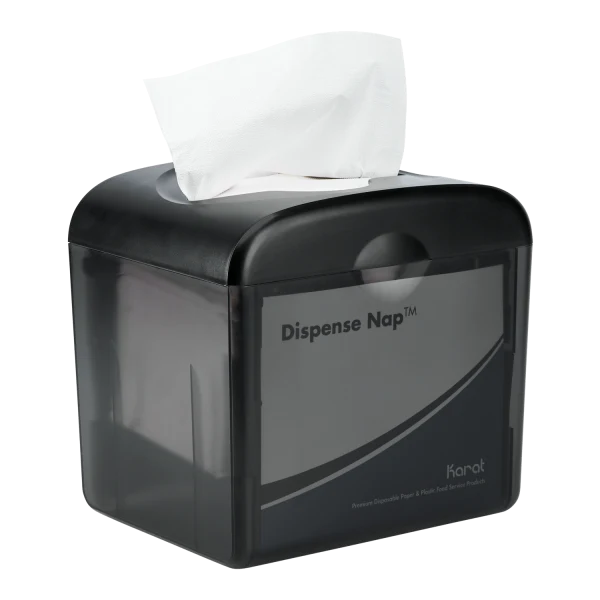[6,000 ct] 8" x6.5" Interfold Dispense Napkins, White - Image 9