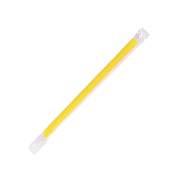 [1,600 ct] Boba Straws | Diagonal Cut | Individually Wrapped - Mixed Color (0.39" x 9") - Image 9