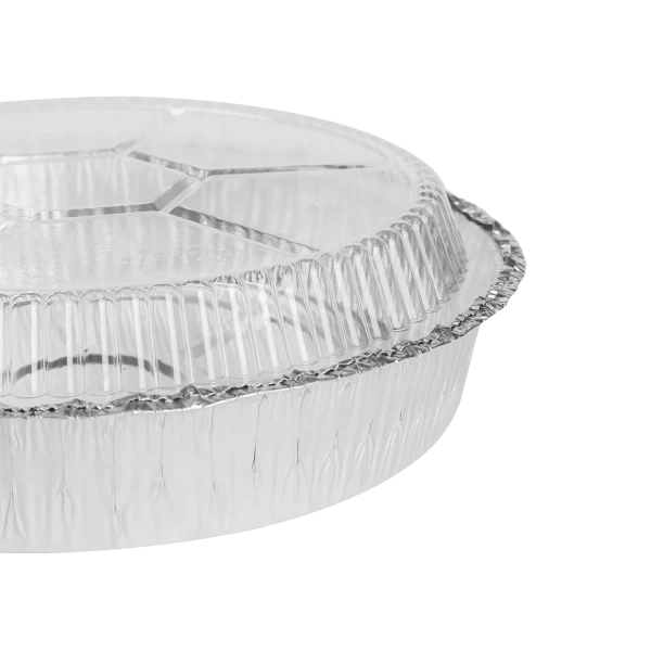 [500 ct] 9" OPS Dome Lids for Aluminum Pans - Image 4