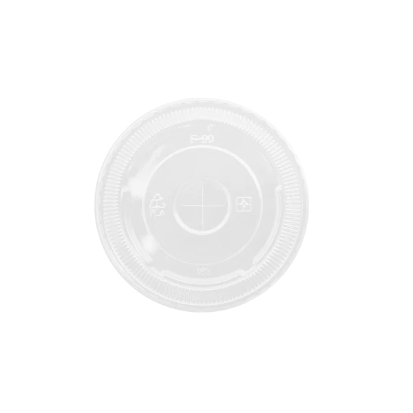 [1,000 ct] Plastic Cup Lids | PET | 90 mm - Image 4