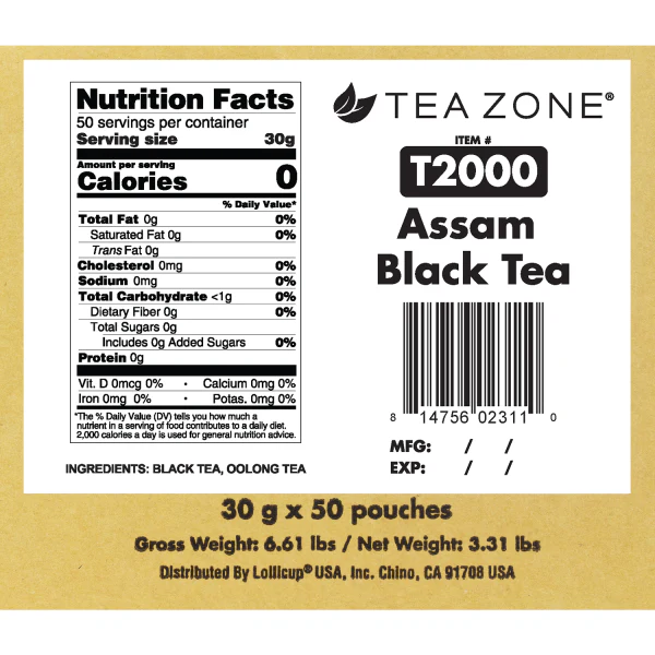 Assam Black Tea - Case of 50 bags - Image 7