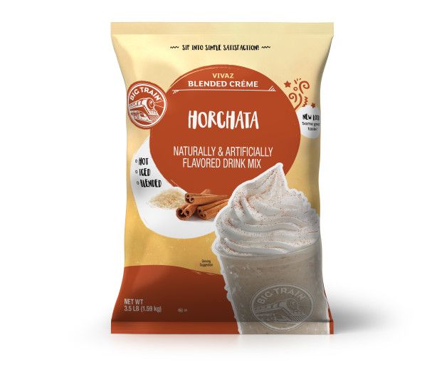 Big Train Vivaz Horchata Blended Crème Drink Mix - Bag (3.5 lbs)