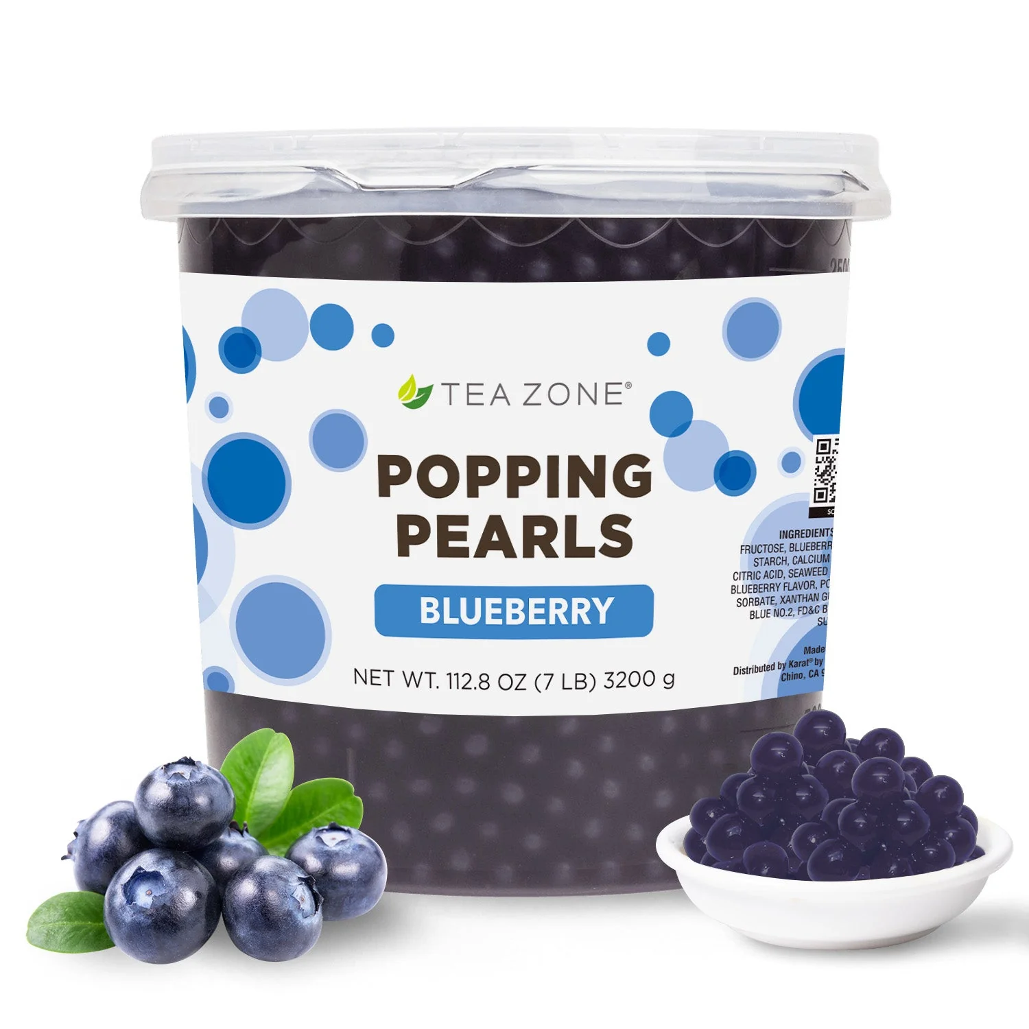 Blueberry POPPING PEARLS™ - Jar (7 lb)