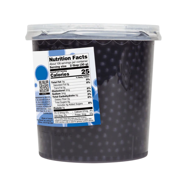 Blueberry POPPING PEARLS™ - Jar (7 lb) - Image 8