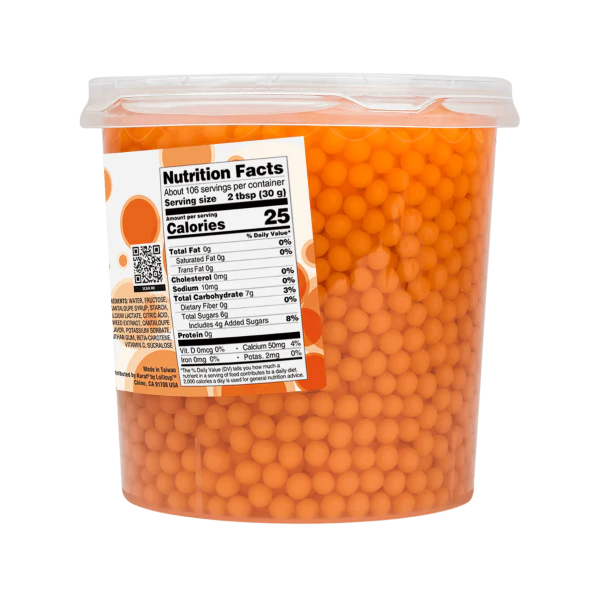 Cantaloupe POPPING PEARLS™ - Jar (7 lb) - Image 5