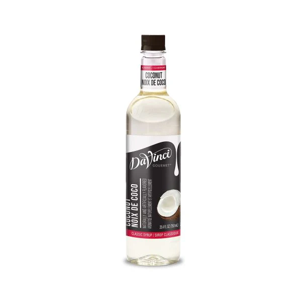 DaVinci Classic Coconut Syrup - Bottle (750mL)