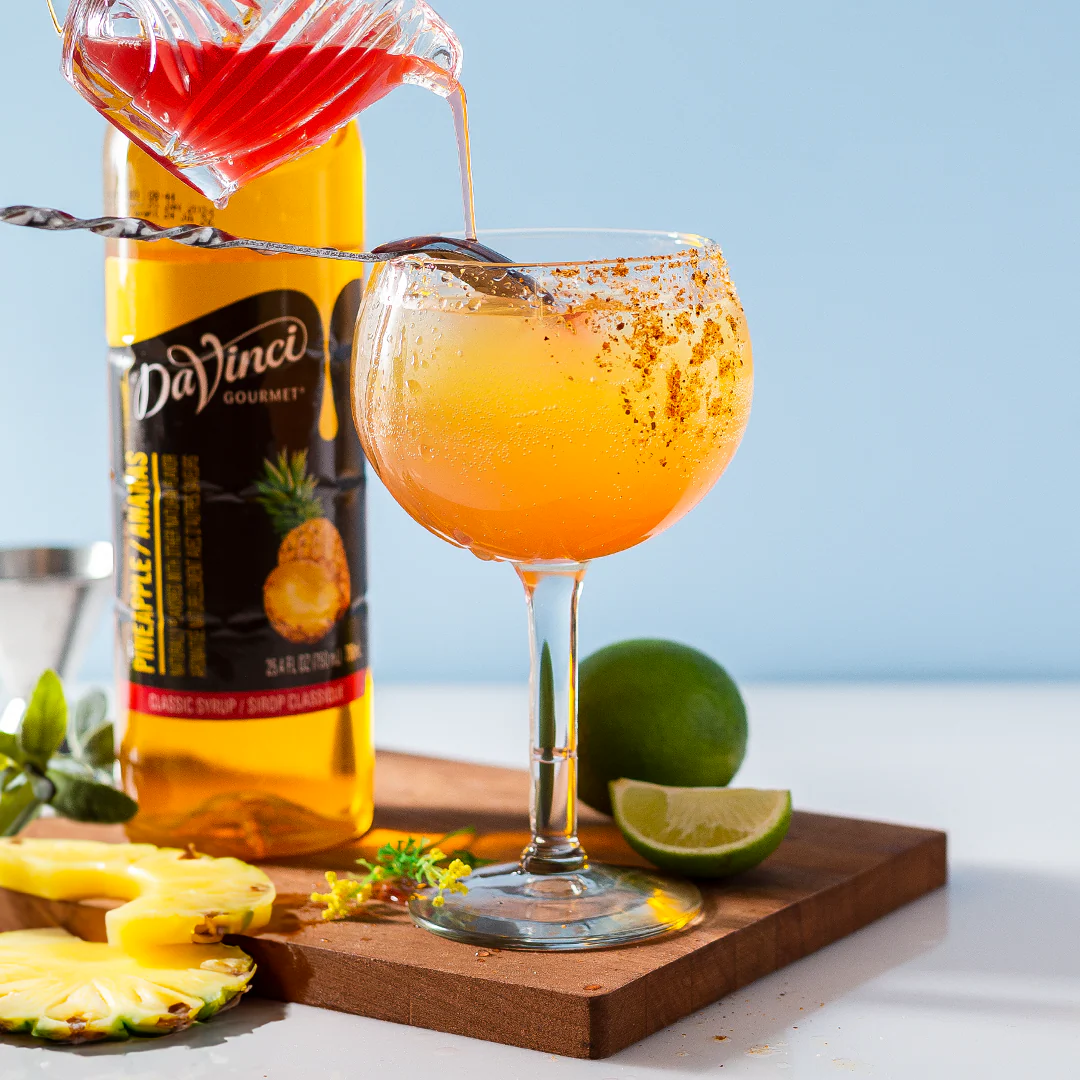 DaVinci Classic Pineapple Syrup - Bottle (750mL) - Image 3