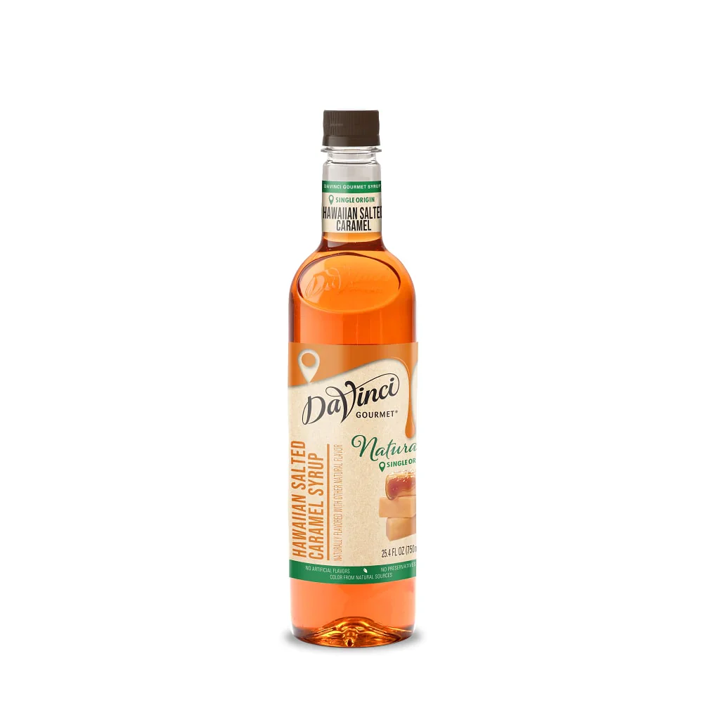 DaVinci Salted Hawaiin Caramel Syrup - Plastic Bottle (750mL)
