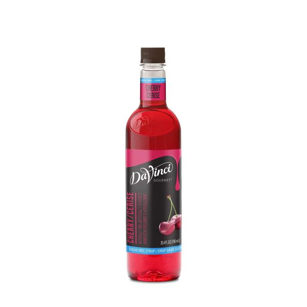 DaVinci Sugar Free Cherry Syrup - Bottle (750mL)