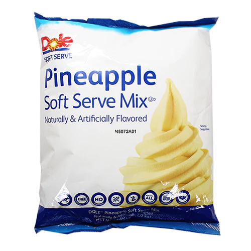 Dole Soft Serve Mix - Pineapple - Bag (4.4 lbs) - Image 4