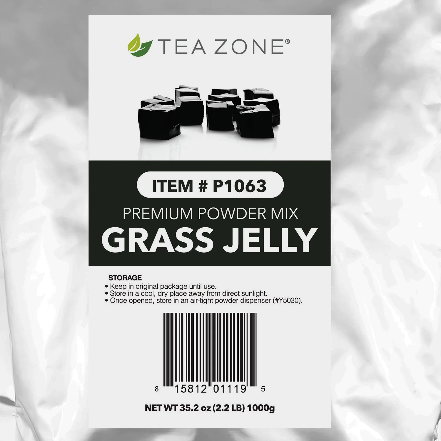Grass Jelly Powder - Bag (2.2 lbs) - Image 6