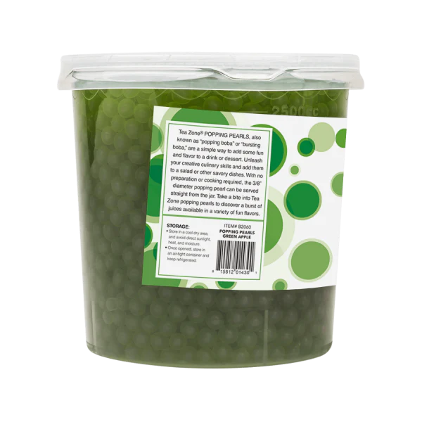 Green Apple POPPING PEARLS™ - Jar (7 lb) - Image 4