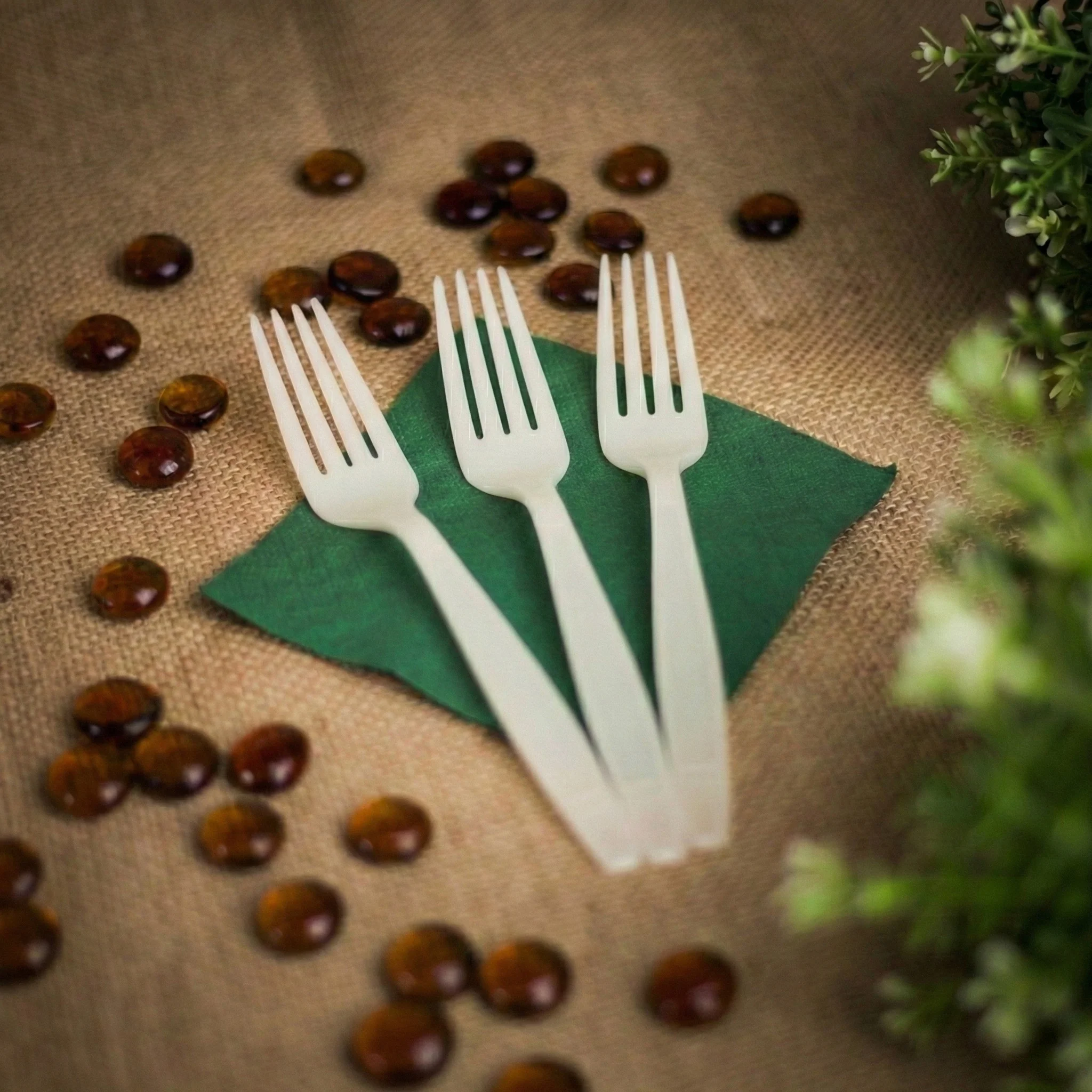 Karat Earth Heavy Weight Bio-Based Forks, Natural - 1,000 pcs