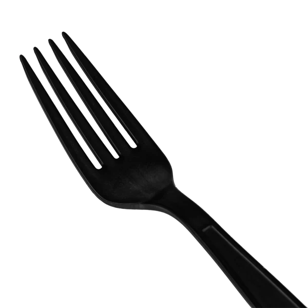 Karat Earth Heavy Weight Bio-Based Forks, Black - 1,000 pcs - Image 4
