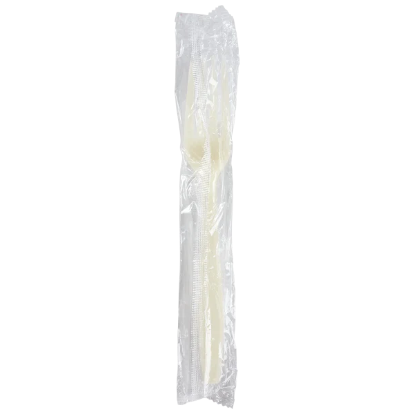 Karat Earth Heavy Weight Bio-Based Forks Wrapped, Natural - 1,000 pcs - Image 3
