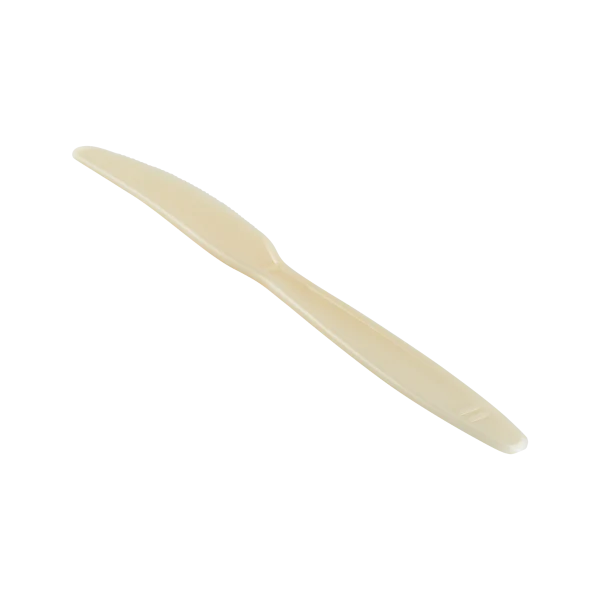 Karat Earth Heavy Weight Bio-Based Knives Wrapped, Natural - 1,000 pcs - Image 4