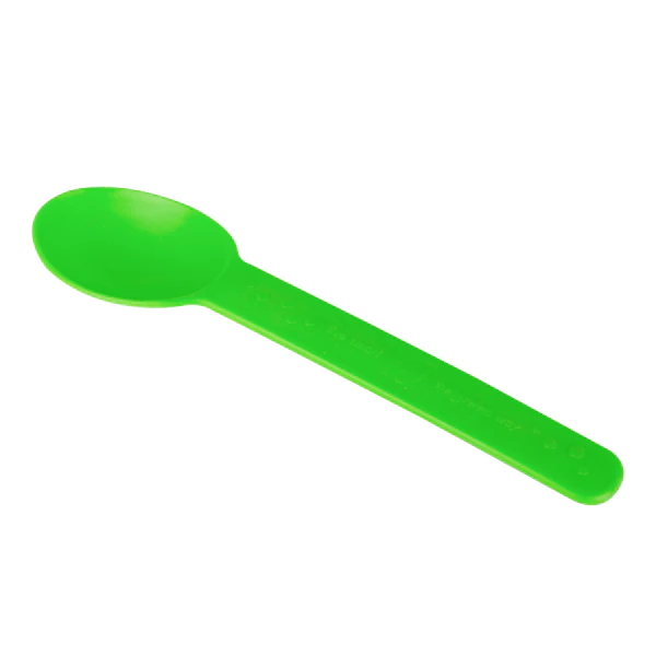 Karat Earth Heavy Weight Bio-Based Spoons, Green - 1,000 pcs - Image 3