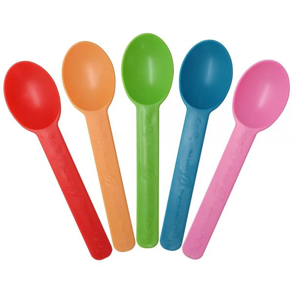 Karat Earth Heavy Weight Bio-Based Spoons, Rainbow - 1,000 pcs - Image 3