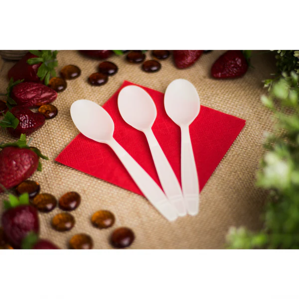 Karat Earth Heavy Weight Bio-Based Tea Spoons, Natural - 1,000 pcs - Image 7